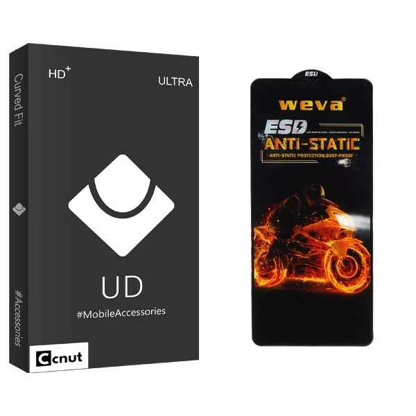 محافظ صفحه نمایش کوکونات مدل UDB WevaESD مناسب برای گوشی موبایل سامسونگ Galaxy A31 / A32 4G / A22 4G / F22 / M32 4G / M22 / A33 5G
