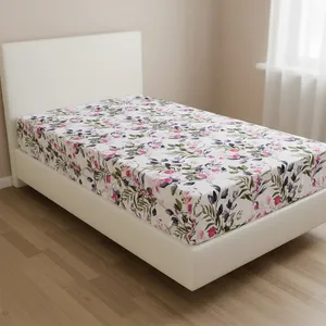 ملحفه فیلور آدنو مدل گلسار کد FI48 یک نفره سایز 200x90 سانتی‌متر