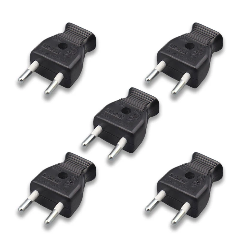 دوشاخه برق مدل کتابی ka005 بسته 5 عددی