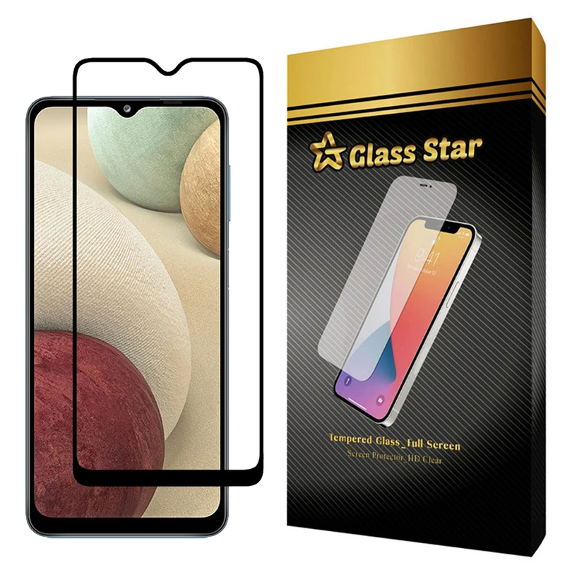 محافظ صفحه نمایش گلس استار مدل CRM مناسب برای گوشی موبایل سامسونگ Galaxy A12 Nacho