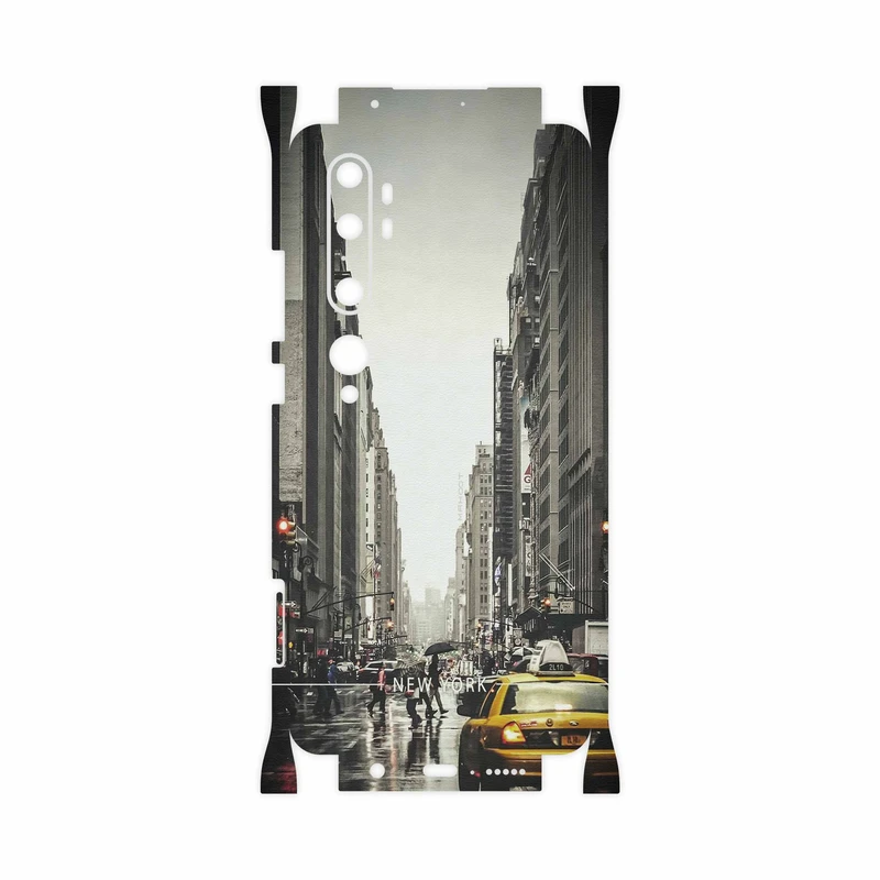 برچسب پوششی ماهوت مدل New York City-FullSkin مناسب برای گوشی موبایل شیائومی Mi Note 10 Pro