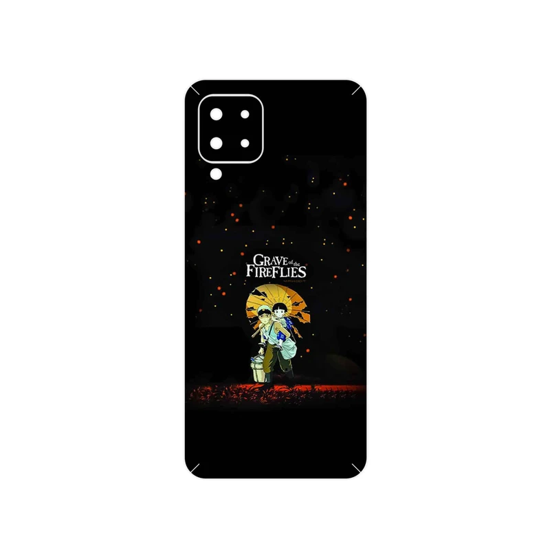 برچسب پوششی ماهوت مدل Grave of the Fireflies مناسب برای گوشی موبایل سامسونگ Galaxy M22