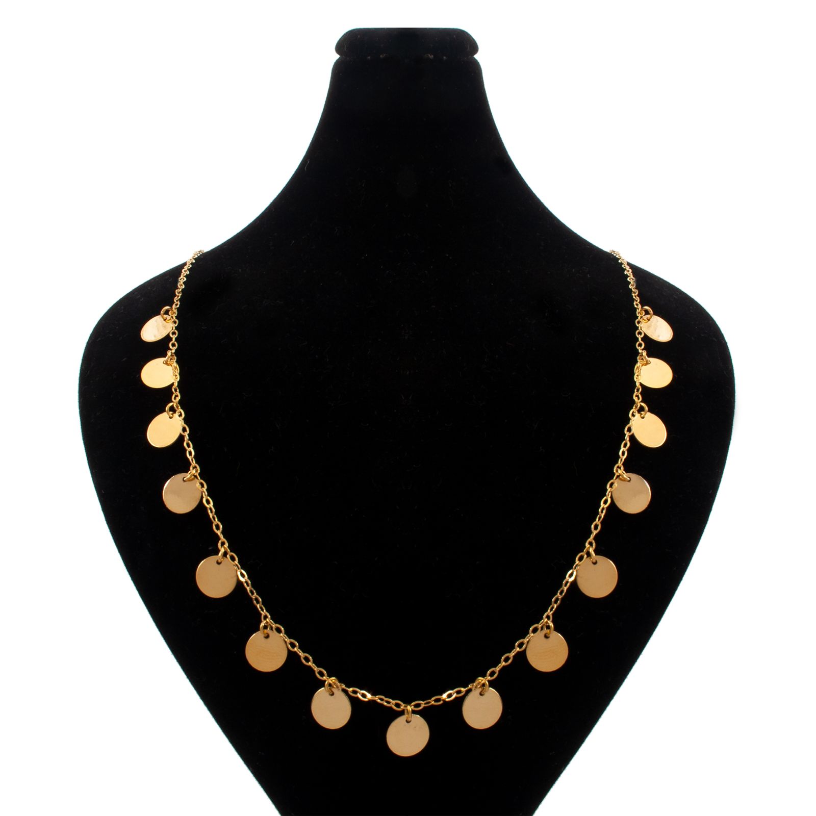 گردنبند طلا 18 عیار زنانه دًرج مدل DN01 -  - 1