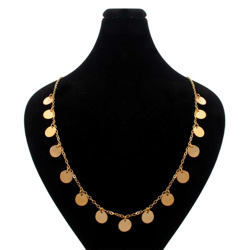 گردنبند طلا 18 عیار زنانه دًرج مدل DN01 گردنبند طلا 18 عیار زنانه دًرج مدل DN01