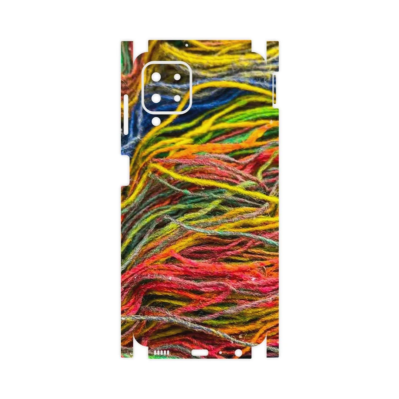 برچسب پوششی ماهوت مدل Fabric Texture 9-FullSkin مناسب برای گوشی موبایل سامسونگ Galaxy A22 4G