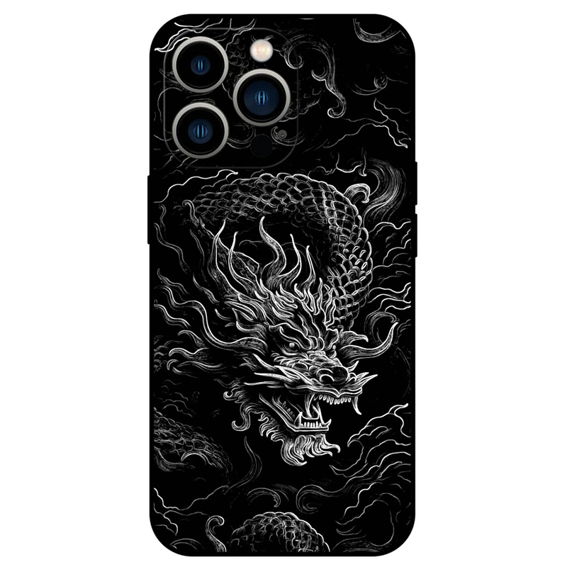 کاور مگافون طرح اژدها مدل 1897 مناسب برای گوشی موبایل اپل iPhone 13 Pro                 
