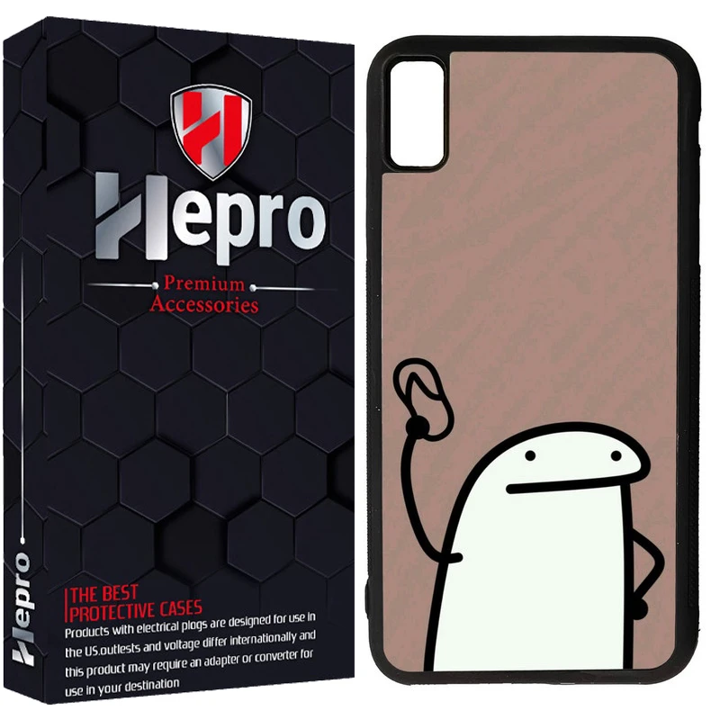 کاور هپرو طرح فانتزی مدل TPU مناسب برای گوشی موبایل اپل IPHONE X / XS