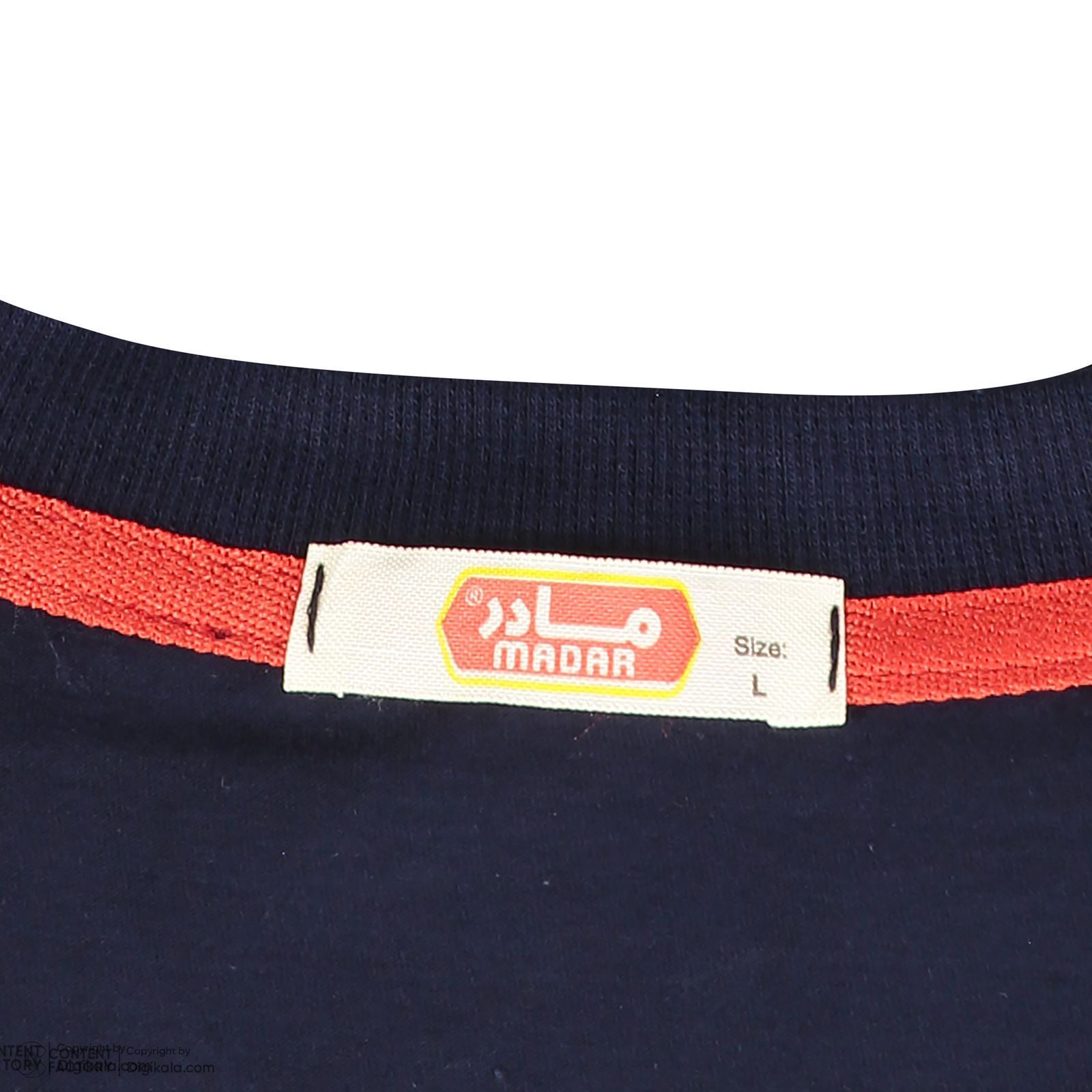 ست تی شرت و شلوارک مردانه مادر مدل ریپل رنگ سرمه ای - - 10