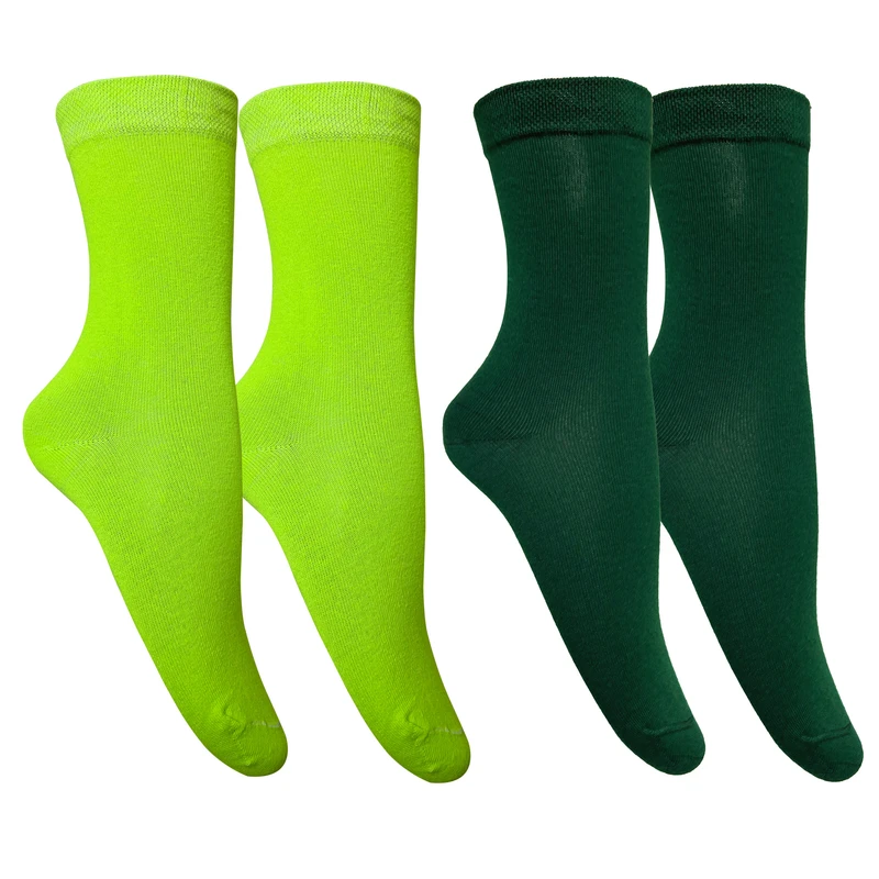 جوراب ساق بلند پسرانه تن پوش هنگامه مدل ساقدار نخی ساده کد GNG بسته 2 عددی