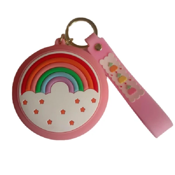 کیف هندزفری مدل رنگین کمانی