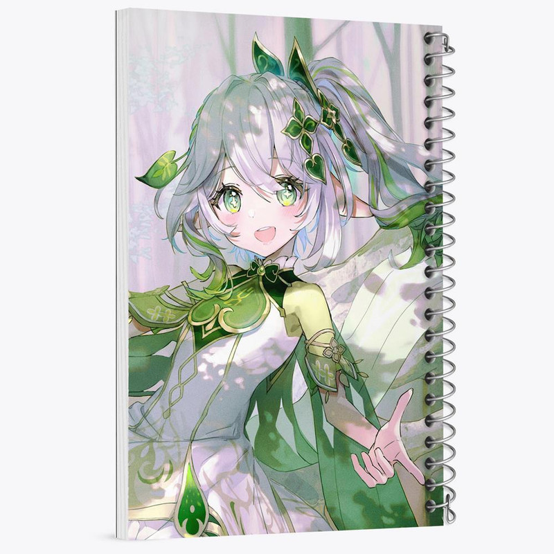 دفتر نقاشی 50 برگ خندالو مدل بازی گنشین ایمپکت Genshin Impact کد 24615