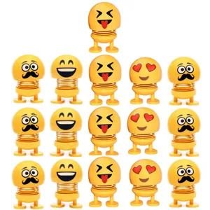 عروسک فنری طرح ایموجی مدل SARA کد 607 مجموعه 16  عددی