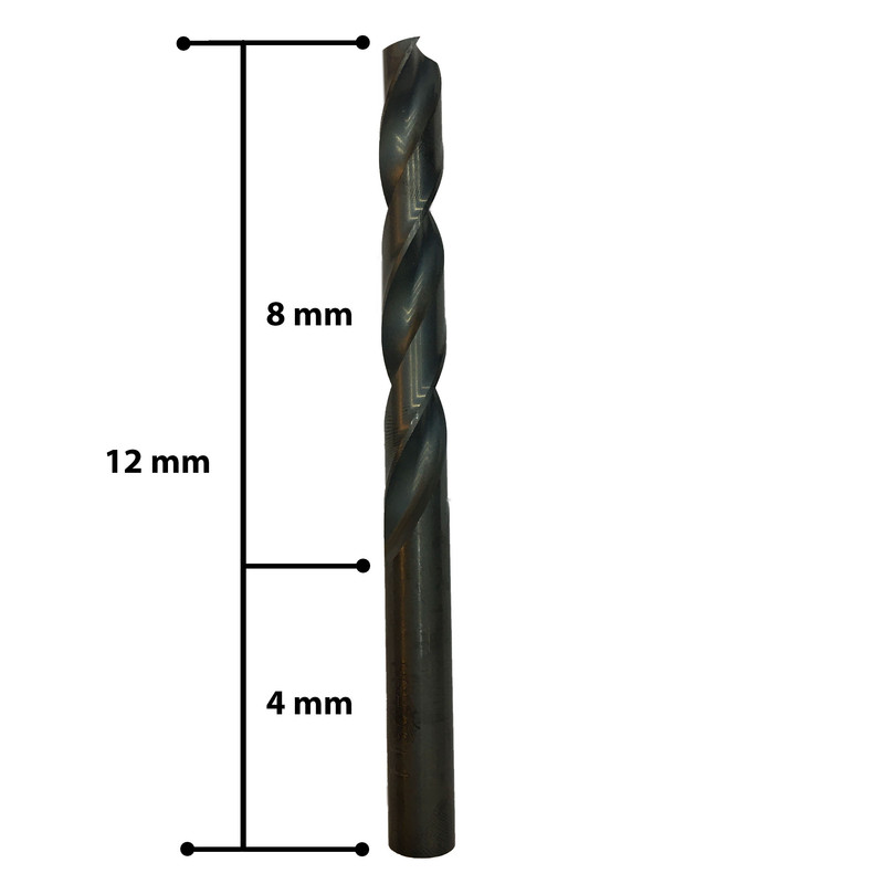 مته فلز مدل HSS سایز 9.5 میلی متر