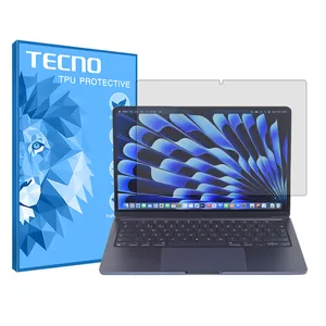 Tecno Resistant model transparent screen protector suitable for Apple macbook air 13 2024 laptop