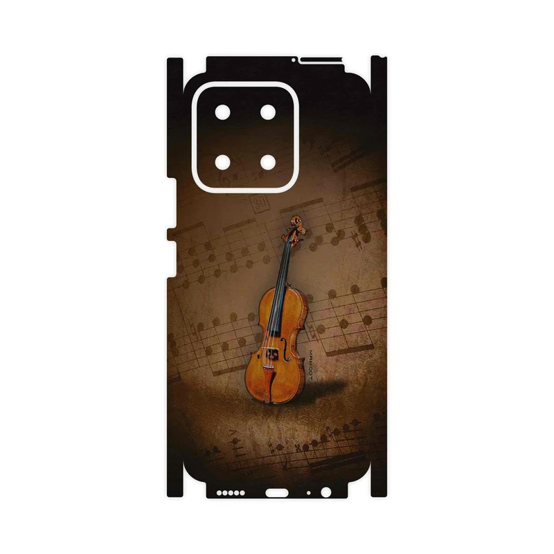 برچسب پوششی ماهوت مدل Violin_Instrument-FullSkin مناسب برای گوشی موبایل آنر X5b Plus