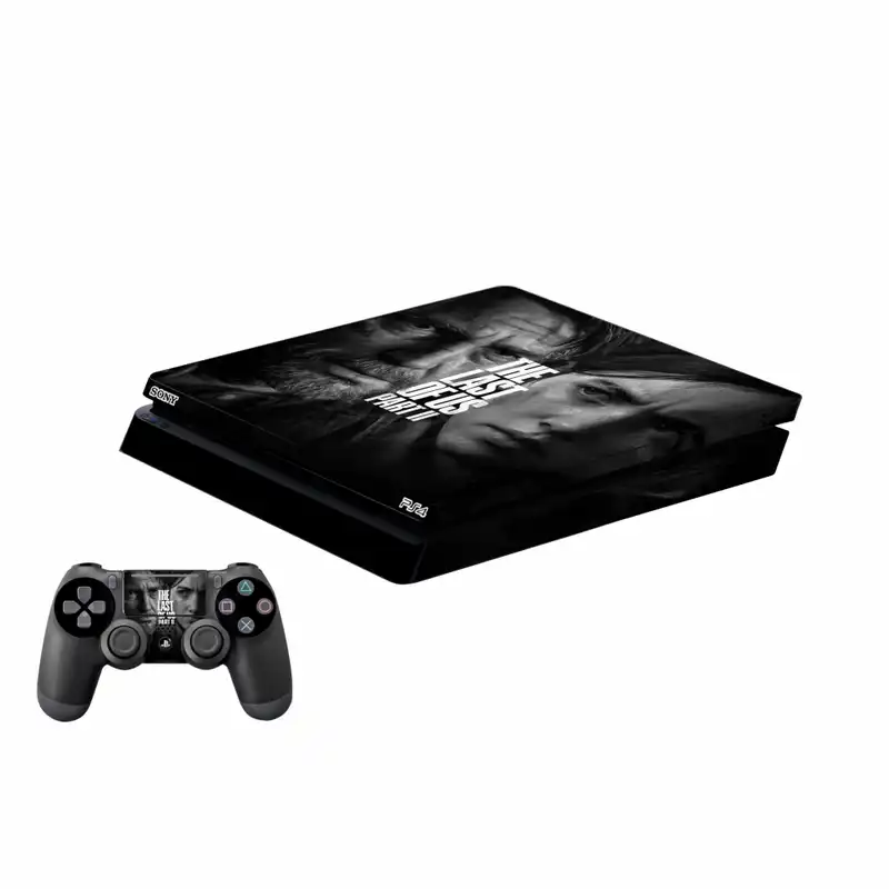 برچسب پلی استیشن 4 اسلیم پلی اینفینی مدل The Last of Us Part II 03 به همراه برچسب دسته