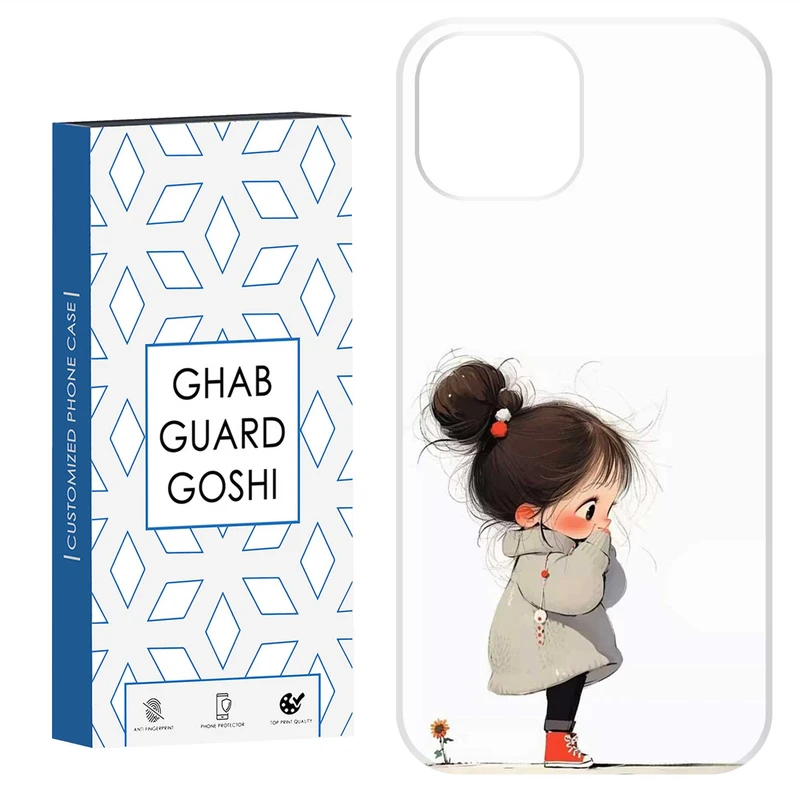 کاور قاب گارد گوشی طرح دخترانه کد Dimo-940 مناسب برای گوشی موبایل اپل  IPHONE 12 / 12 PRO   