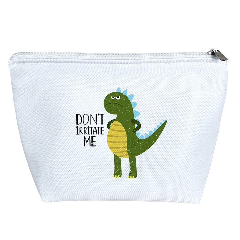 کیف لوازم آرایش دخترانه خندالو مدل دایناسور عصبانی کد 1817