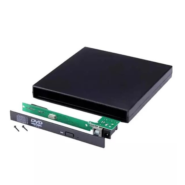 باکس تبدیل DVD رایتر اینترنال SATA به اکسترنال USB2.0 کد 002