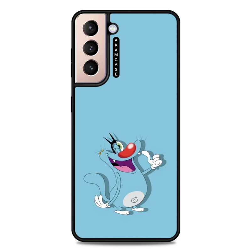 کاور آکام مدل AMC-WSGS21P-OGGY-1 مناسب برای گوشی موبایل سامسونگ Galaxy S21 Plus 