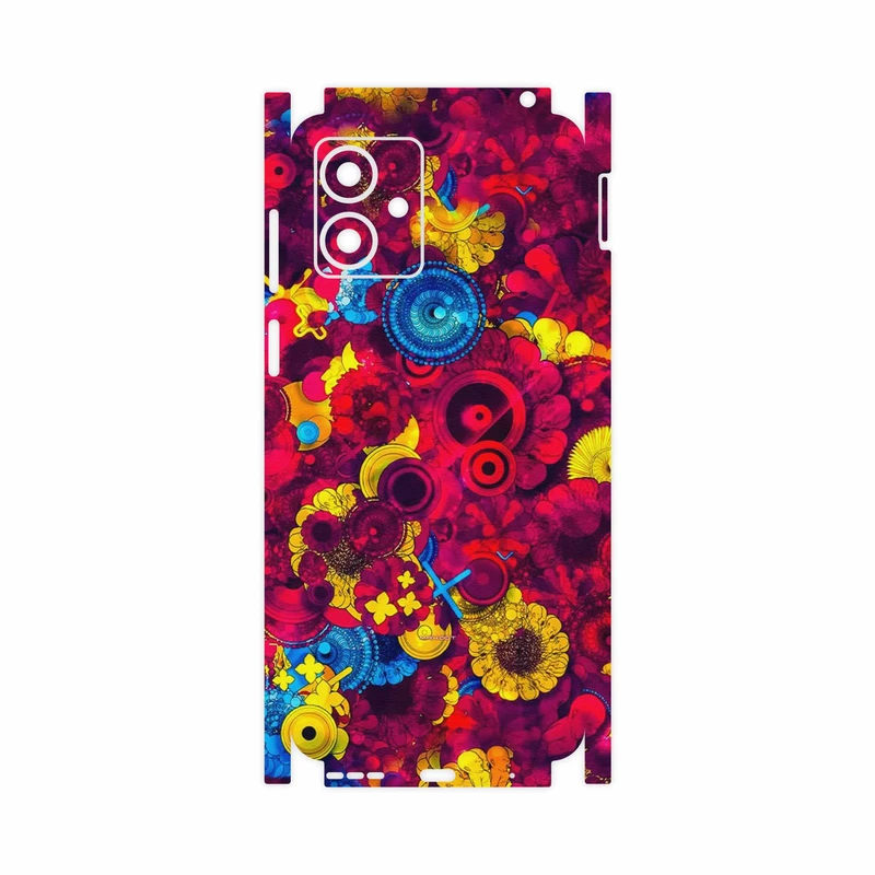 برچسب پوششی ماهوت مدل Vector Flower Garden Digital Art-FullSkin مناسب برای گوشی موبایل موتورولا Moto G14