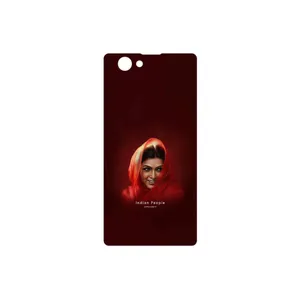 MAHOOT Portrait of an Indian Woman Cover Sticker for Sony Xperia Z1 Compact
