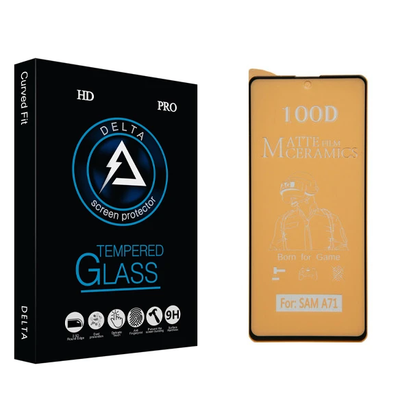 محافظ صفحه نمایش مات دلتا مدل Fit مناسب برای گوشی موبایل شیائومی Redmi Note 9S
