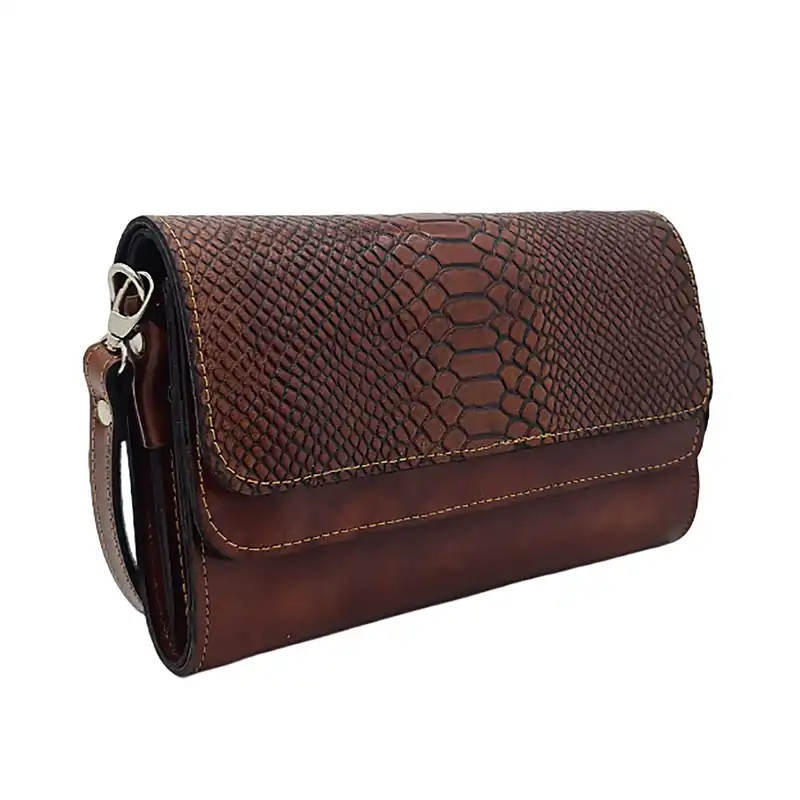 کیف دستی زنانه مدل کاترین چرم طبیعی گاوی کد S_208