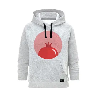 هودی زنانه مدل یلدا کد M79 رنگ طوسی