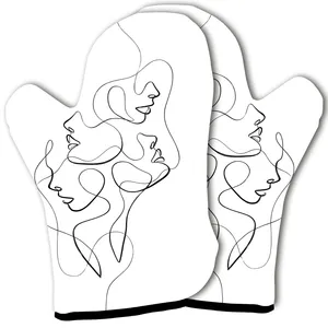 دستکش فر شمسه نگار مدل 0044