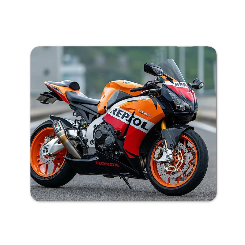 ماوس پد پاد آفرین طرح موتورسیکلت سنگین کد 415 سایز 19*24 سانتی متر