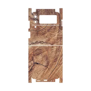 MAHOOT Wood Texture 5-FullSkin Cover Sticker for Samsung Galaxy Z Flip3 5G