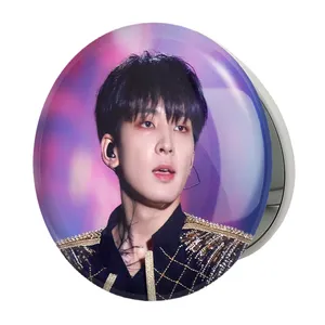 آینه جیبی خندالو طرح ونوو گروه سونتین Seventeen مدل تاشو کد 21652 