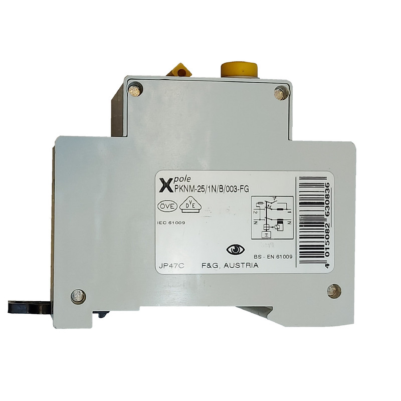فیوز محافظ جان تک فاز 25 آمپر اف اند جی مدل Xpole PKNM-25/1N/B/003