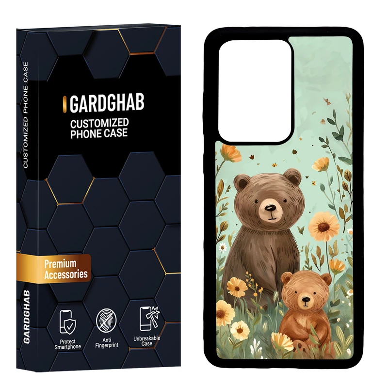 کاور گارد قاب مدل پشت گلس فانتزی مناسب برای گوشی موبایل سامسونگ  Galaxy S20 Ultra