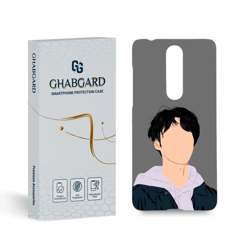 کاور قاب گارد مدل پسرانه مناسب برای گوشی موبایل نوکیا 3.1 plus