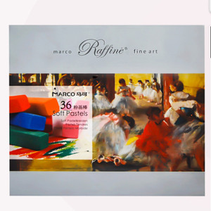 پاستل گچی 36 رنگ مدل مارکو