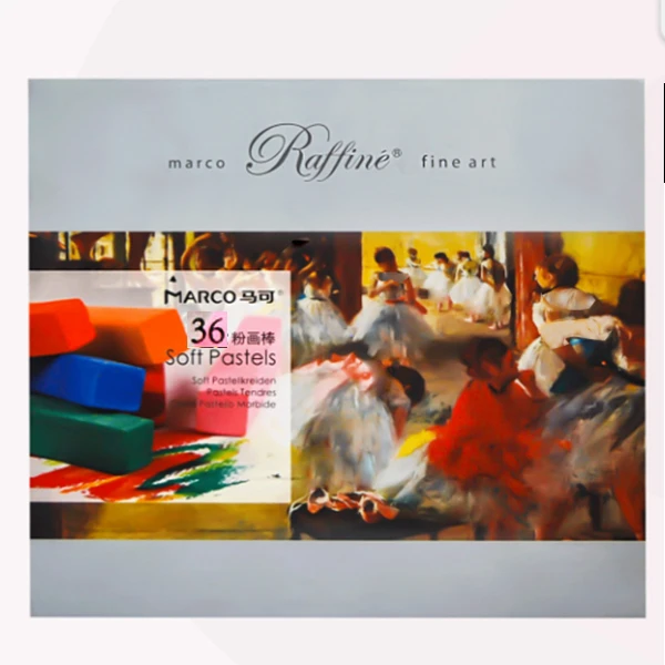 پاستل گچی 36 رنگ مدل مارکو