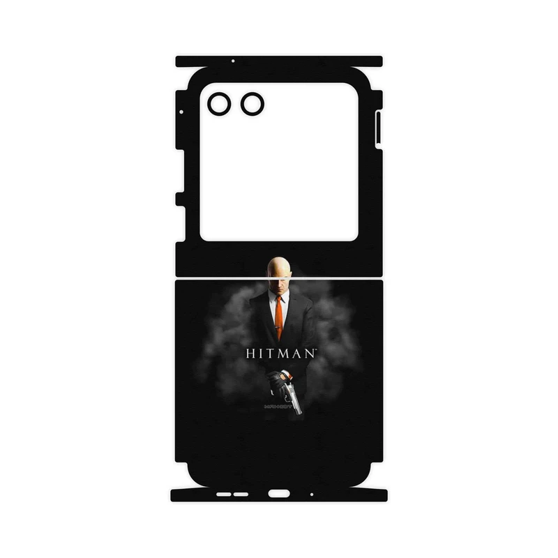 برچسب پوششی ماهوت مدل HITMAN-FullSkin مناسب برای گوشی موبایل موتورولا Razr 40 Ultra