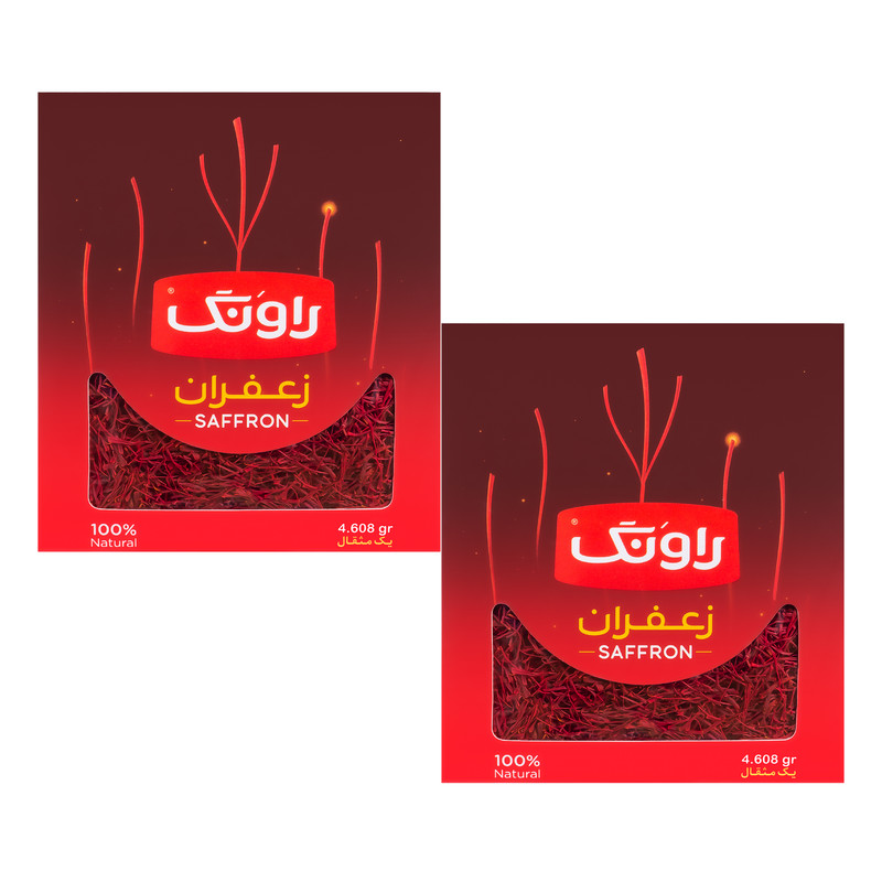 زعفران راونگ - 9.216 گرم بسته 2 عددی