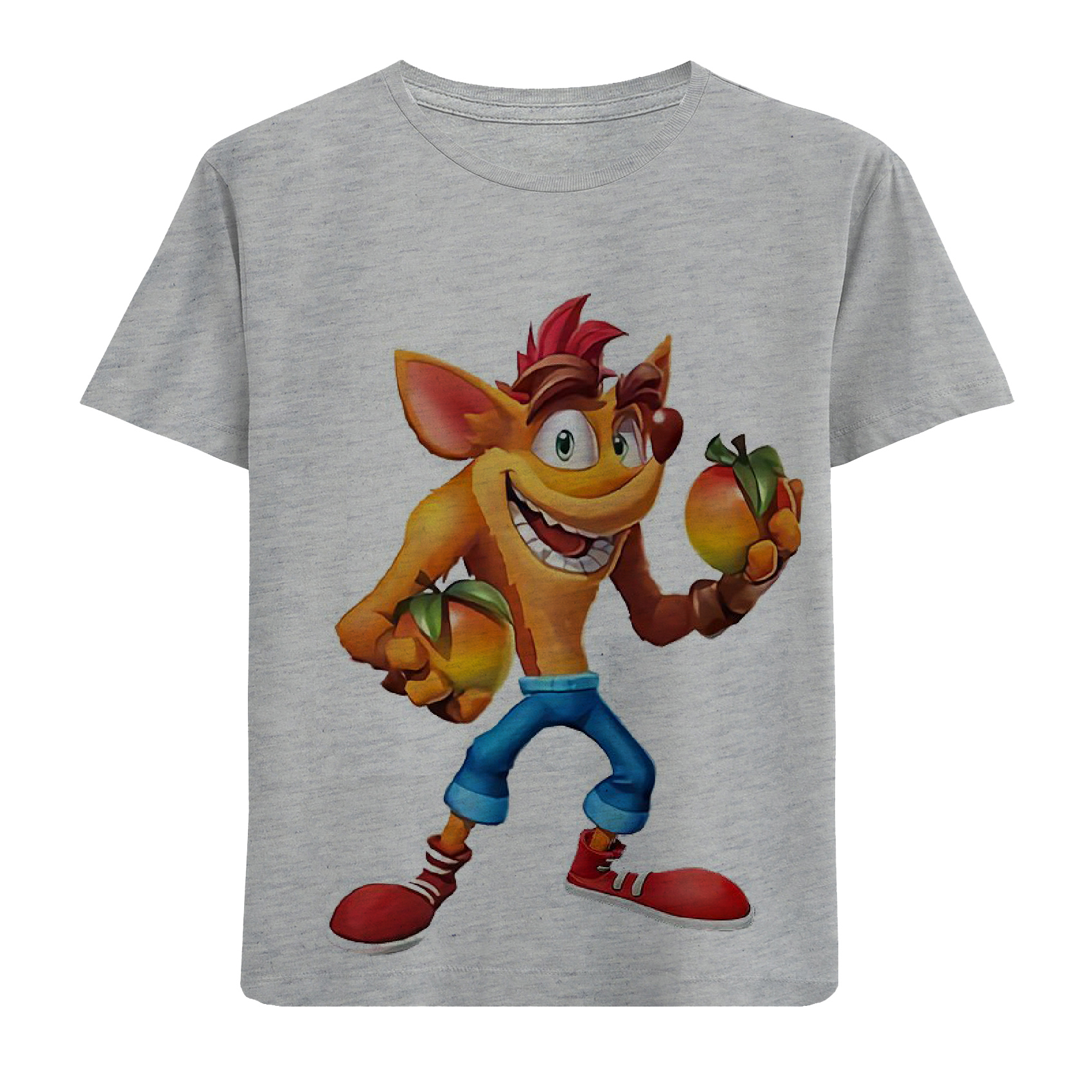 تی شرت آستین کوتاه پسرانه مدل گرگ W295