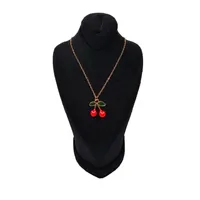 گردنبند زنانه مدل گیلاس