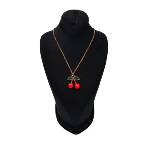 گردنبند زنانه مدل گیلاس