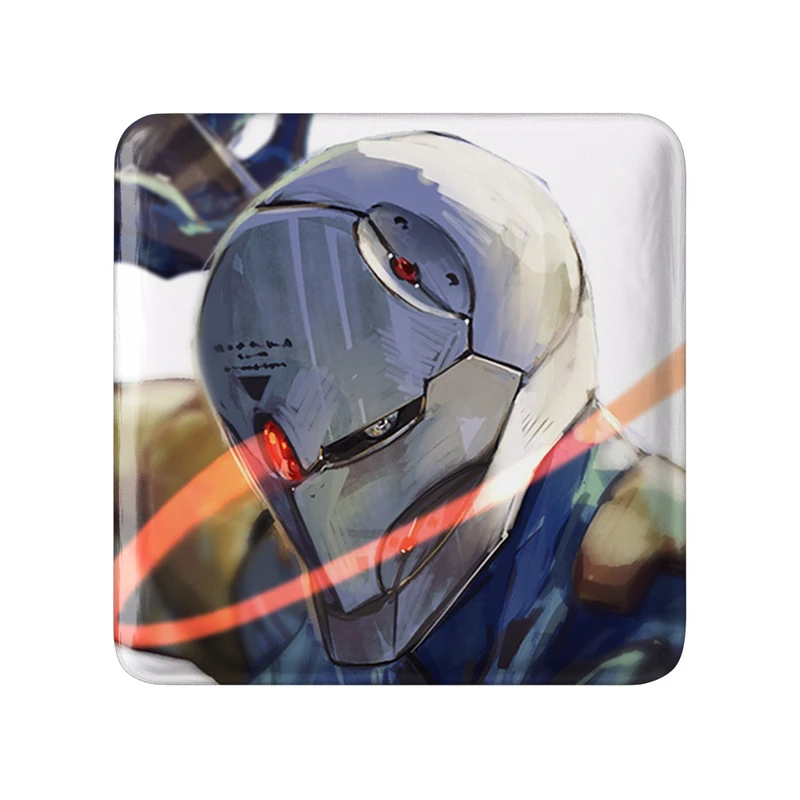 مگنت خندالو طرح بازی متال گیر (Metal Gear) مدل مربعی کد 33179