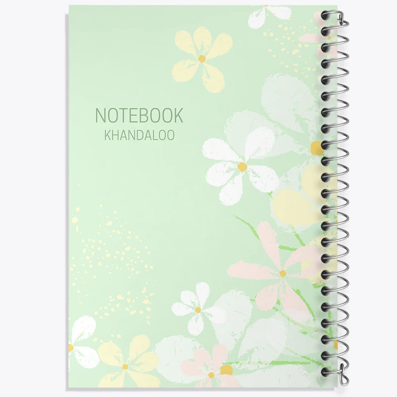 دفتر ژورنال نویسی 50 برگ خندالو مدل نقطه ای طرح مینیمال کد N665