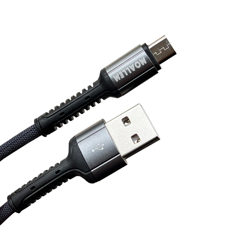 کابل تبدیل USB به MicroUSB معلم مدل LS63 طول 1 متر