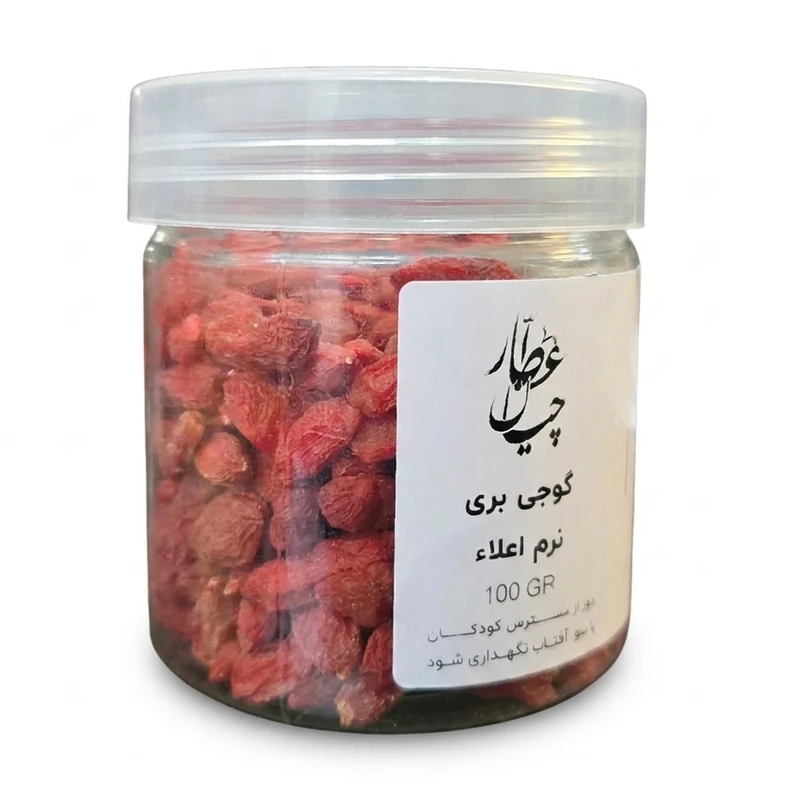 گوجی بری خشک و نرم عطارچیان - 100 گرم