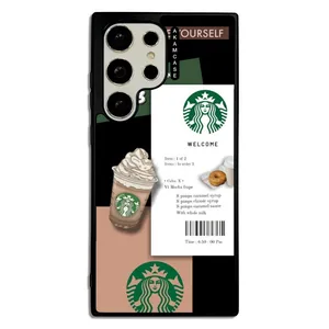 AKAM AMCWSGS23U-STARBUCKS10 Cover For Samsung Galaxy S23 Ultra