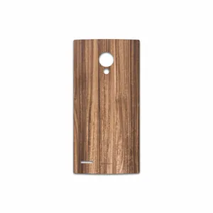 MAHOOT Light Walnut Wood Cover Sticker for LG FX0 Firefox