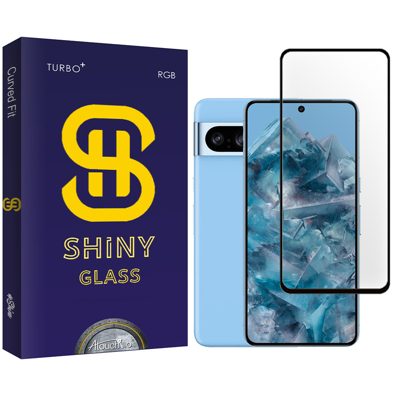 محافظ صفحه نمایش شیشه ای آتوچبو مدل Shiny مناسب برای گوشی موبایل گوگل Pixel 8 Pro